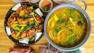 Hình ảnh Lẩu ếch măng cay