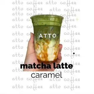 Hình ảnh Matcha latte caramel