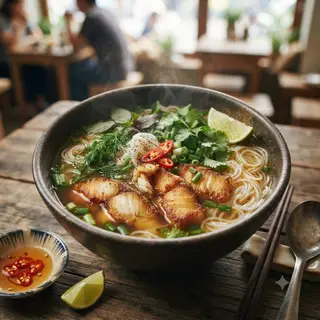 Hình ảnh Bún cá rô đặc biệt