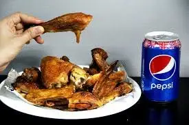 Hình ảnh Combo gà ủ muối nguyên con -pepsi-  kèm rau dưa muối chấm