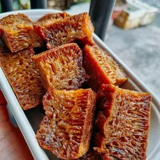 Hình ảnh Bánh bò thốt nốt Hương Quê hộp 250gr 