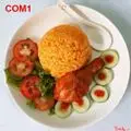 Hình ảnh Đùi gà chiên - Cơm chiên