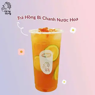 Hình ảnh Trà hồng bì chanh nước hoa