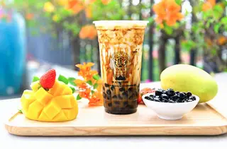 Hình ảnh Đường Nâu Trân Châu Sữa Tiger (Must Try)
