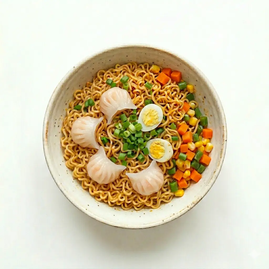 Hình ảnh Mì trộn há cảo