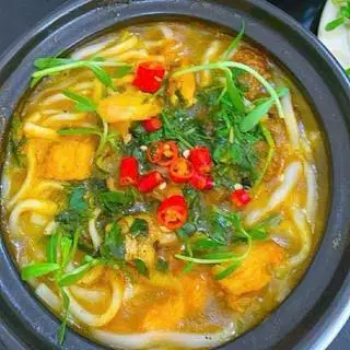 Hình ảnh Bánh canh cá lóc chiên