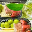 Hình ảnh 500g Trái cây gọt sẵn kèm muối