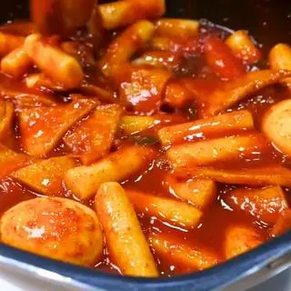 Hình ảnh Tokbokki không cay