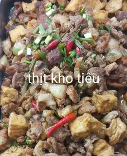 Hình ảnh Cơm thịt kho tiêu