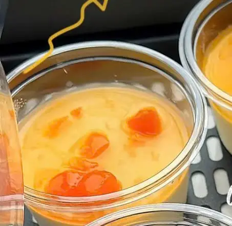 Hình ảnh Panna cotta đào