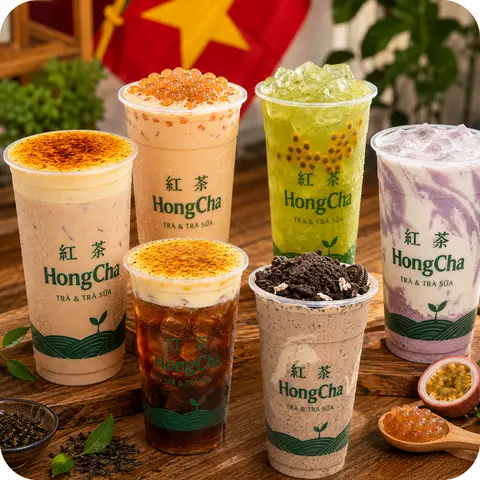 Hình ảnh Hồng Trà HongCha - Âu Cơ