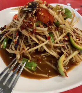 Hình ảnh Somtam puu pla ra - ส้มตำปูปลาร้า