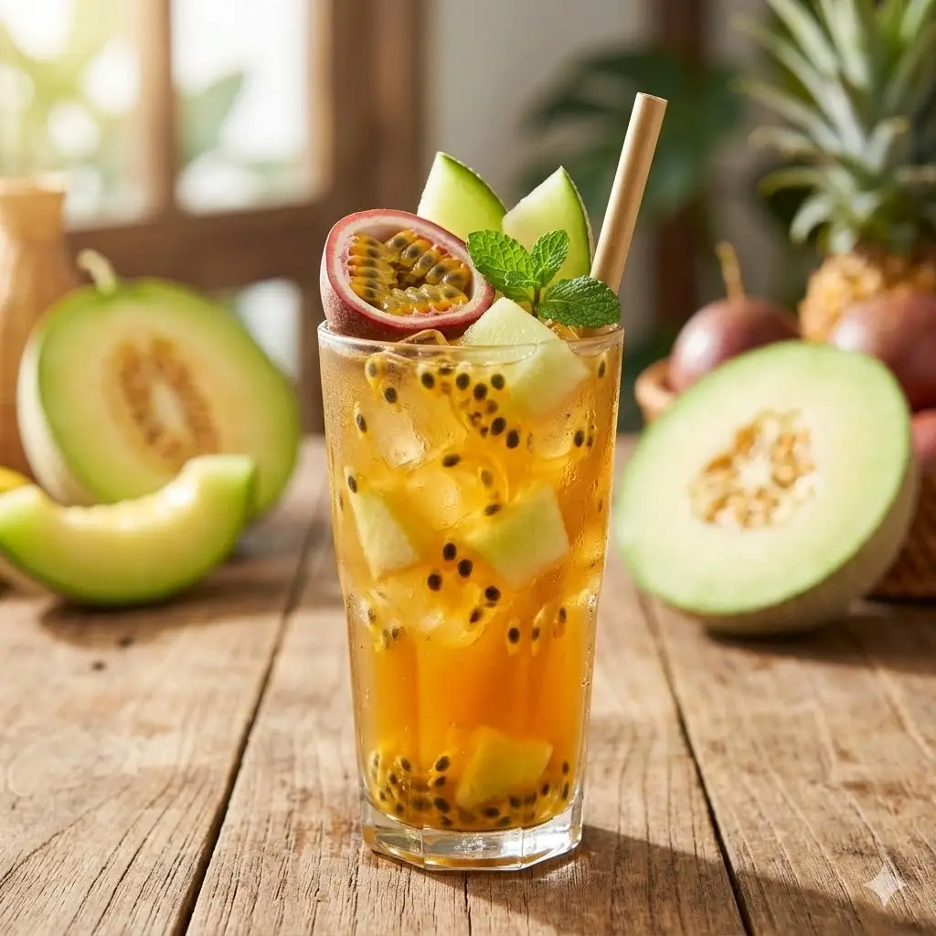 Hình ảnh Trà xoài chanh dây
