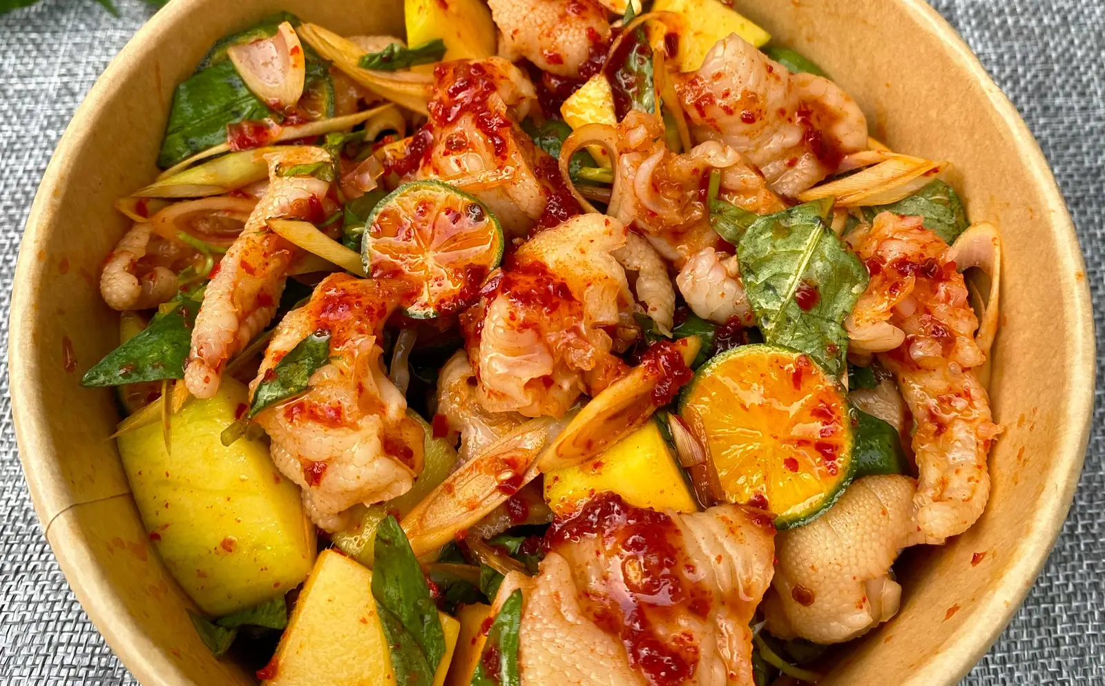 Hình ảnh Nhà Lên Men - Chân Gà Sốt Thái, Tré & Trà - Lương Định Của