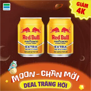 Hình ảnh Combo 2 Nước Tăng Lực Redbull Extra 250ML Giảm 4,000Đ