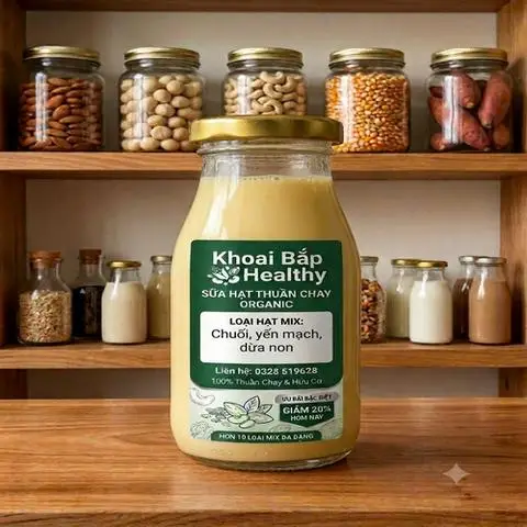 Hình ảnh Khoai Bắp Healthy - Sữa Hạt & Cơm Gạo Lức - Âu Cơ