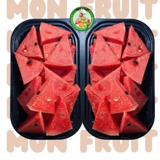 Hình ảnh Combo 2 khay dưa hấu