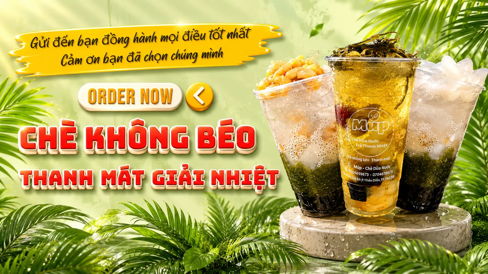 Hình ảnh Múp - Chè Dừa Nước & Ăn Vặt - Đường 65