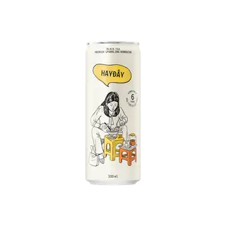 Hình ảnh Kombucha Có Gaz Vị Trà Đen 320ml_14GK01_LE