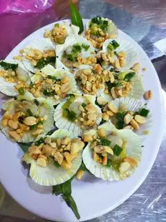 Hình ảnh Sò điệp nướng mỡ hành