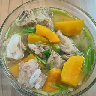 Hình ảnh Canh sườn bí non