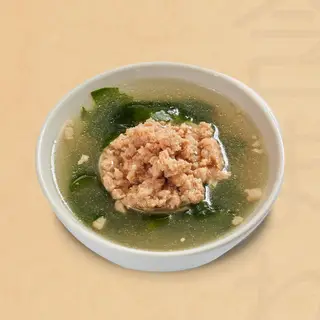 Hình ảnh Canh rong biển đậu phụ thịt băm