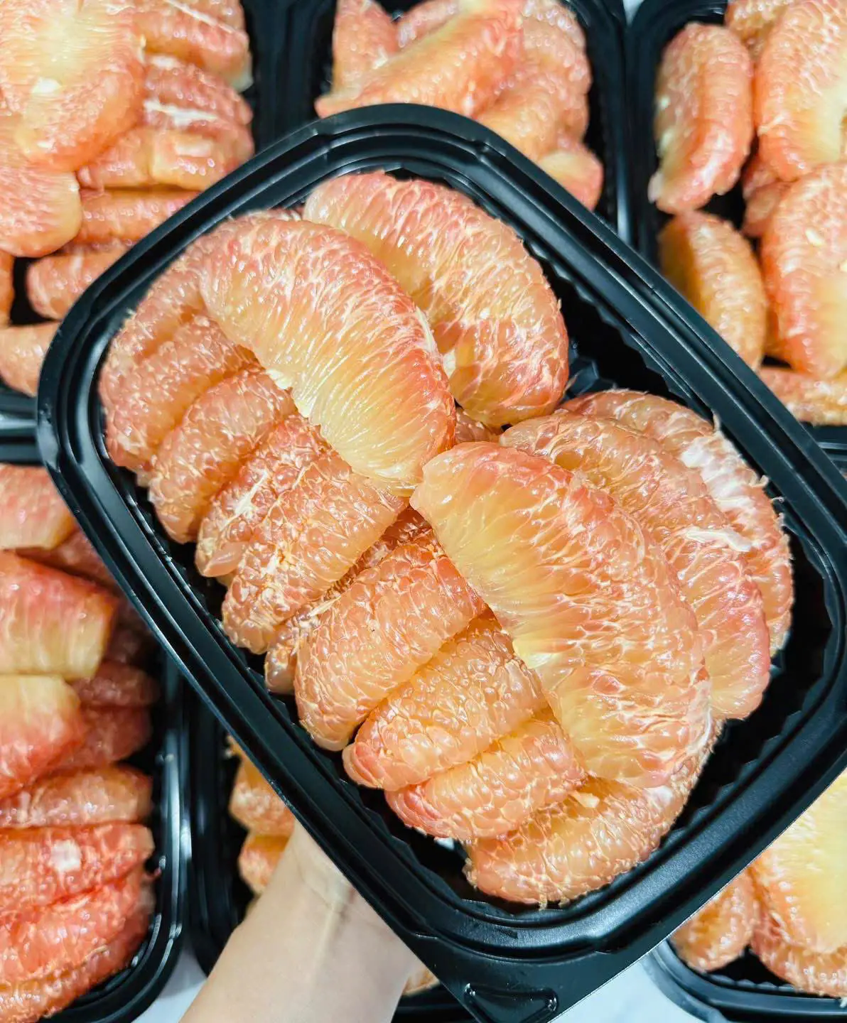 Hình ảnh Bưởi da xanh kèm muối - 300g