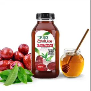 Hình ảnh Trà táo đỏ mật ong long nhãn - 1 chai 330ml