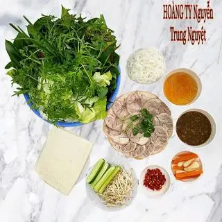 Hình ảnh Thịt bắp heo cuốn bánh tráng - phần 2 người