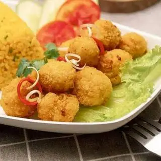 Hình ảnh Cơm gà viên