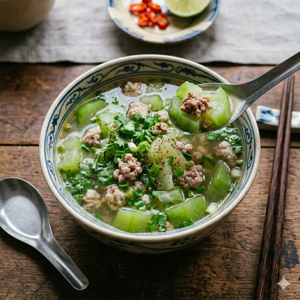 Hình ảnh Canh bí xanh