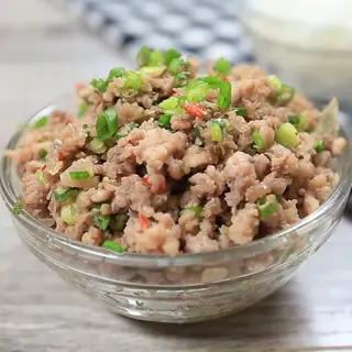 Hình ảnh Thịt bằm xào hành tây