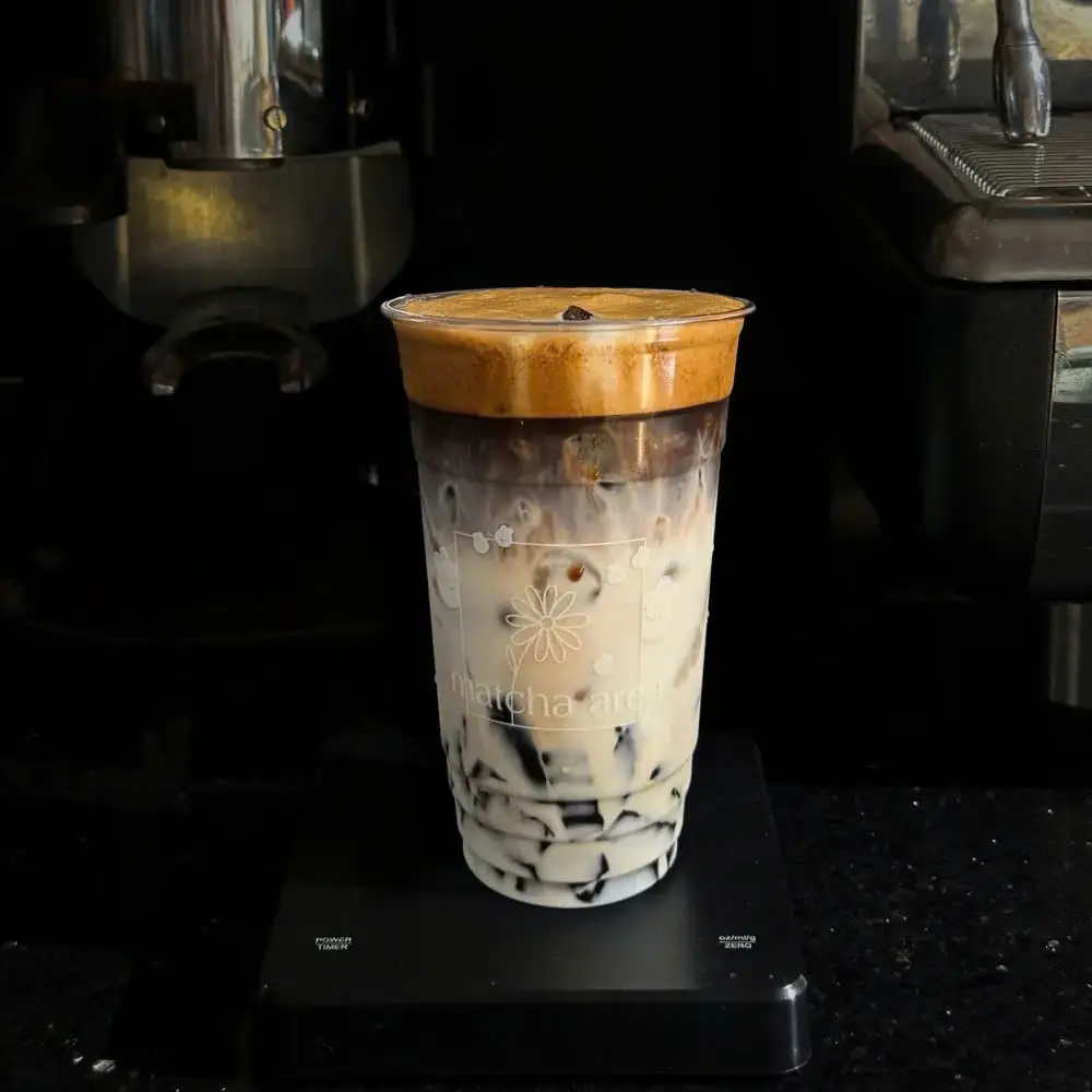 Hình ảnh CÀ PHÊ SỮA DỪA SƯƠNG SÁO