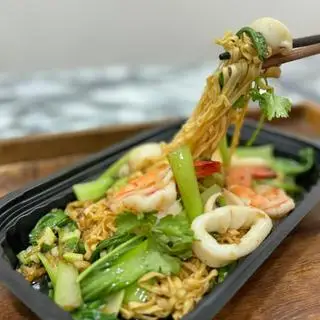 Hình ảnh Mì xào hải sản