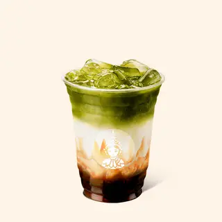 Hình ảnh Trà sữa Thái xanh trân châu đường đen