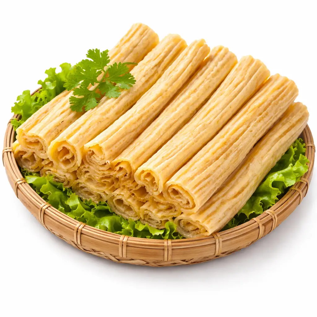 Hình ảnh Tàu hũ ky cuộn bắp - 1 viên