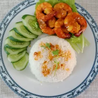 Hình ảnh Cơm tôm rim