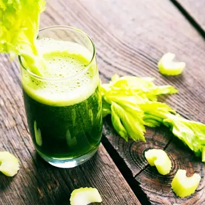 Hình ảnh Combo nước ép cần tây thơm nguyên chất - nước ép dưa lưới nguyên chất