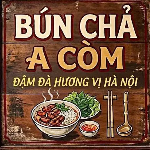 Hình ảnh Bún Chả Hà Nội A Còm - Đường Số 21