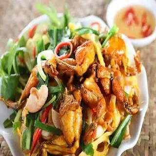 Hình ảnh Ếch xào nấm