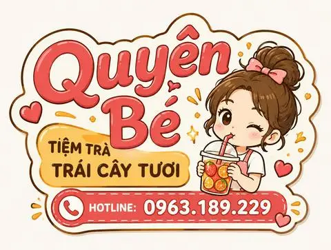 Hình ảnh Tiệm Trà Trái Cây Quyên Bé - Phương Canh