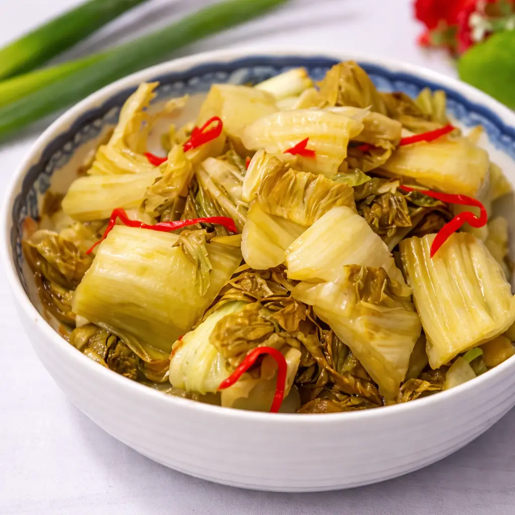 Hình ảnh cải trộn chua ngọt 