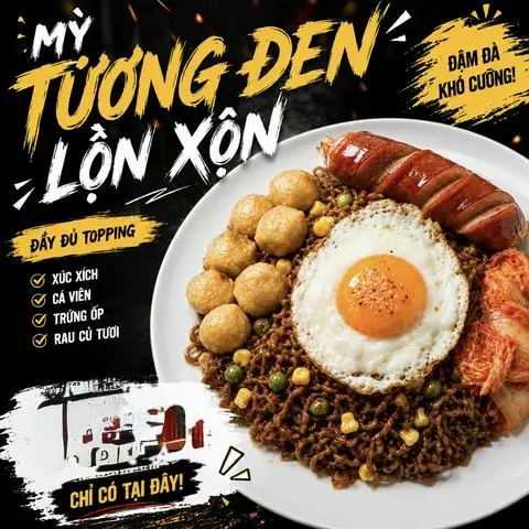 Hình ảnh Ăn Vặt Đêm Khuya - MÌ Trộn - Đỗ Mười