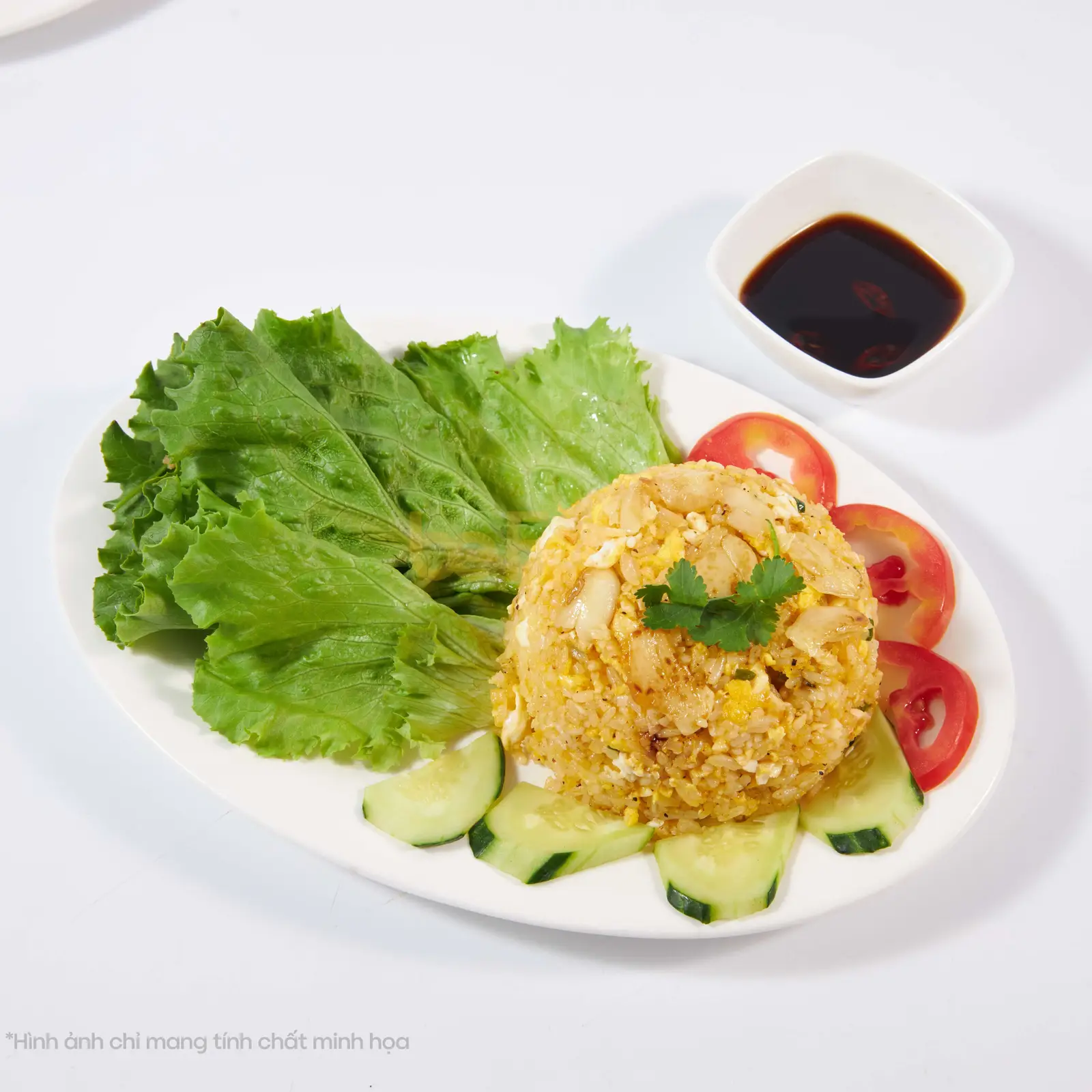 Hình ảnh Cơm Chiên Tỏi Trứng