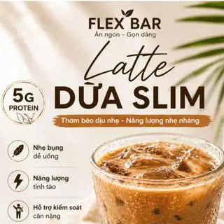 Hình ảnh Latte dừa slim