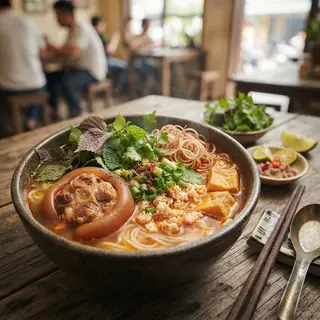 Hình ảnh Bún riêu đặc biệt