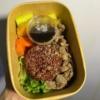 Hình ảnh Cơm gạo lứt bò