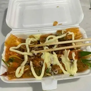 Hình ảnh Bánh Tráng Cuốn Full-topping