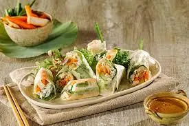 Hình ảnh Gỏi cuốn chay