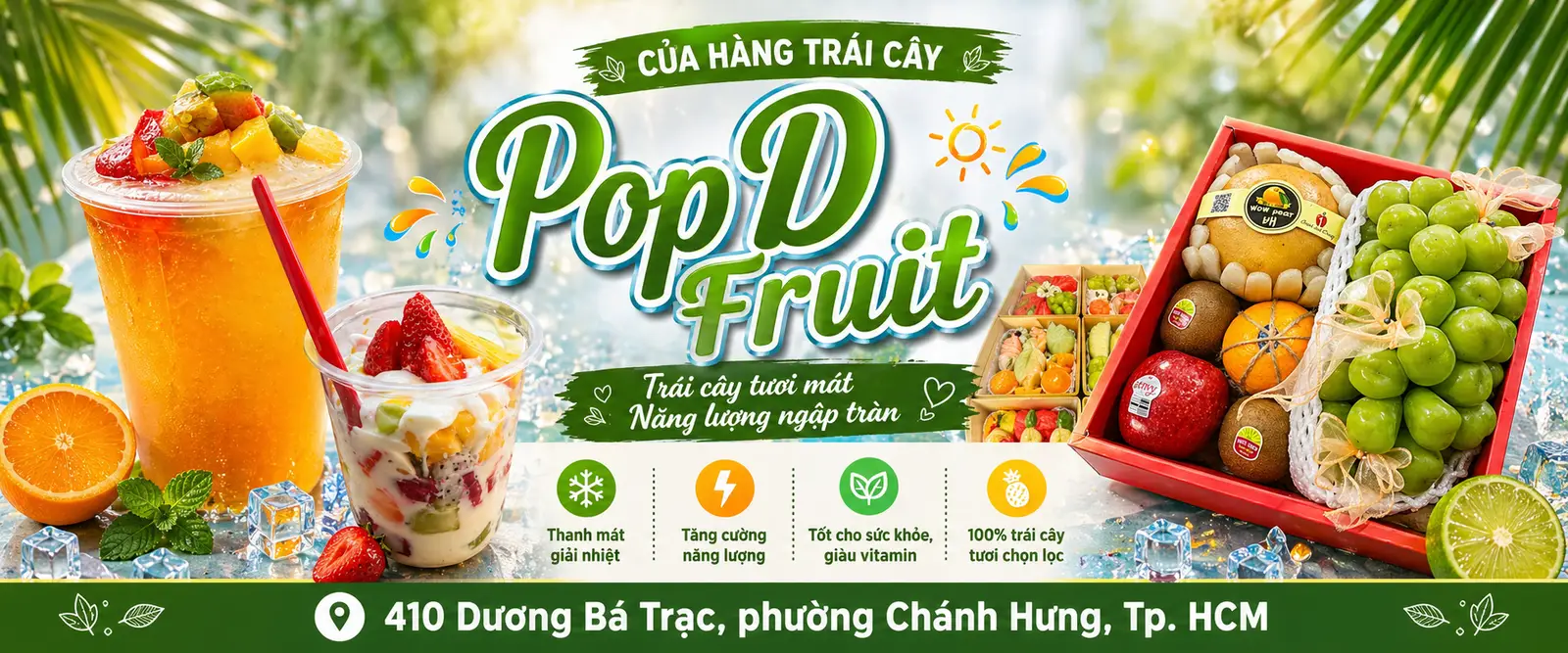 Hình ảnh PopD Fruit - Trái Cây Cắt Sẵn & Đồ Ăn Vặt - Dương Bá Trạc